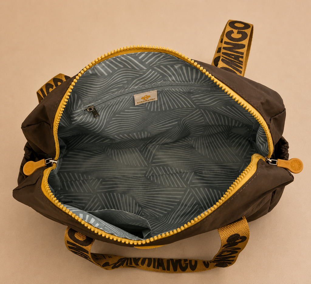 KOKO MANGO LAYLA HANDBAG BROWN