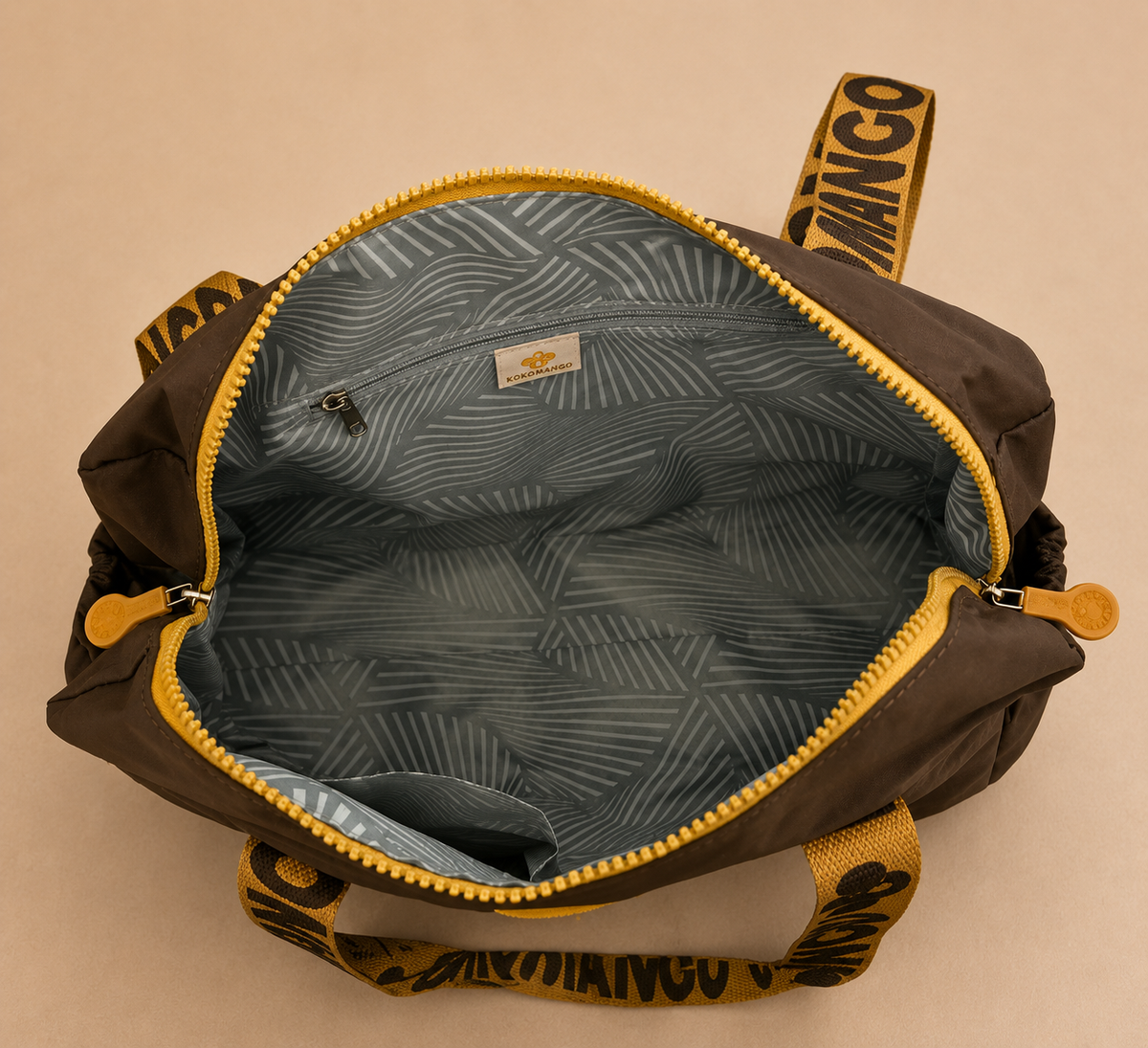 KOKO MANGO LAYLA HANDBAG BROWN