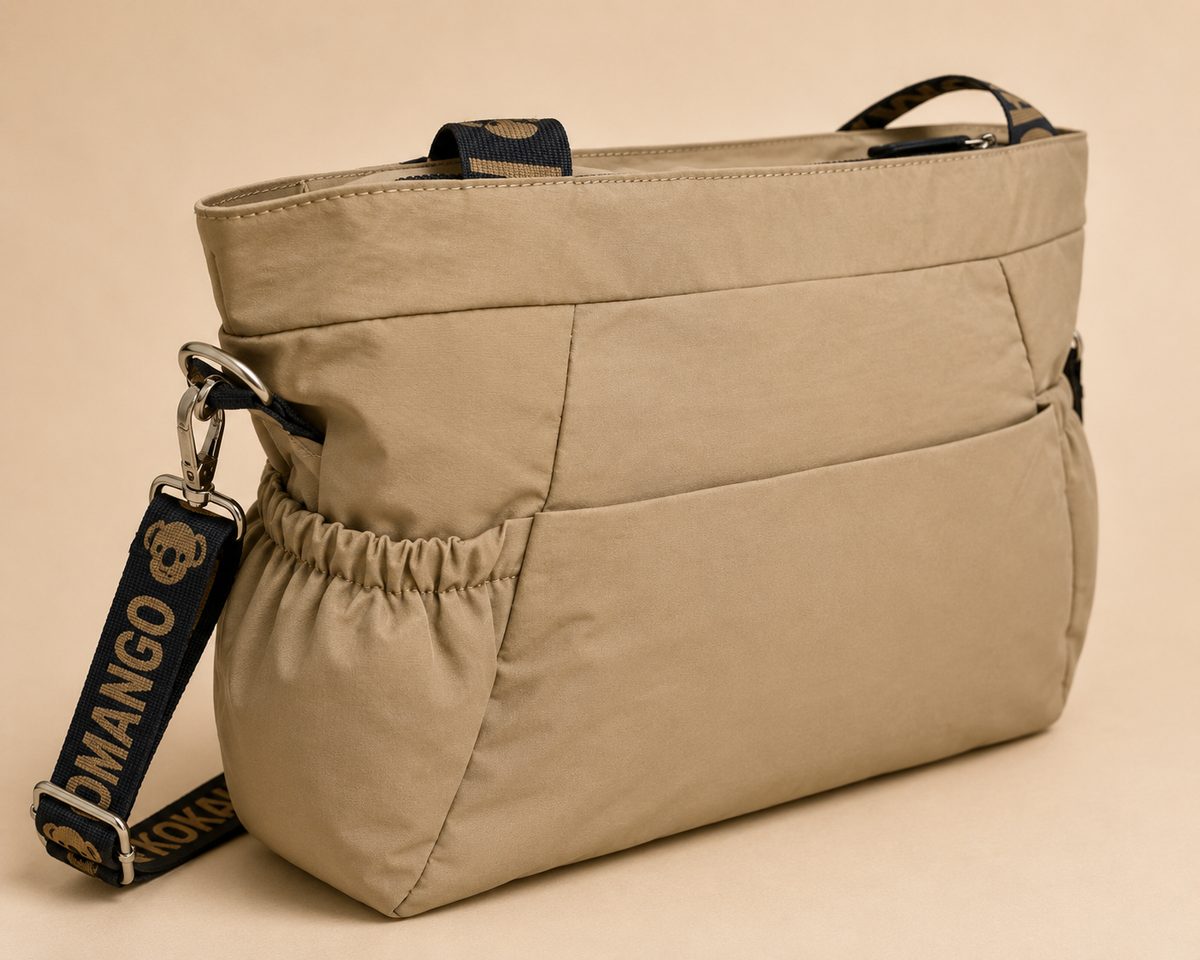 KOKO MANGO JADE HANDBAG TAUPE
