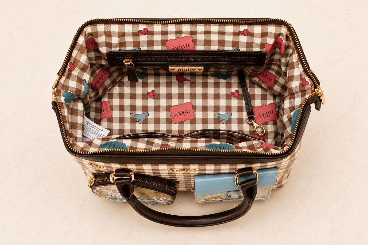 NICOLE LEE BY NIKKY-CHASING DREAMS SATCHEL BAG