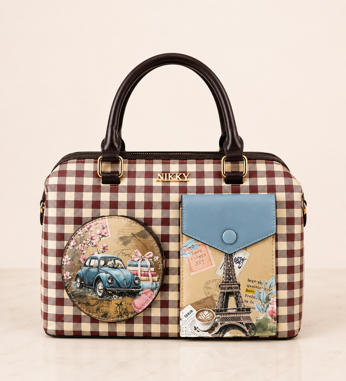 NICOLE LEE BY NIKKY-CHASING DREAMS SATCHEL BAG