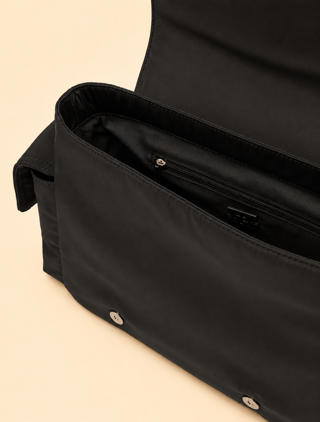 Parfois Cartera Original Nylon Crossbody Bag With Flap