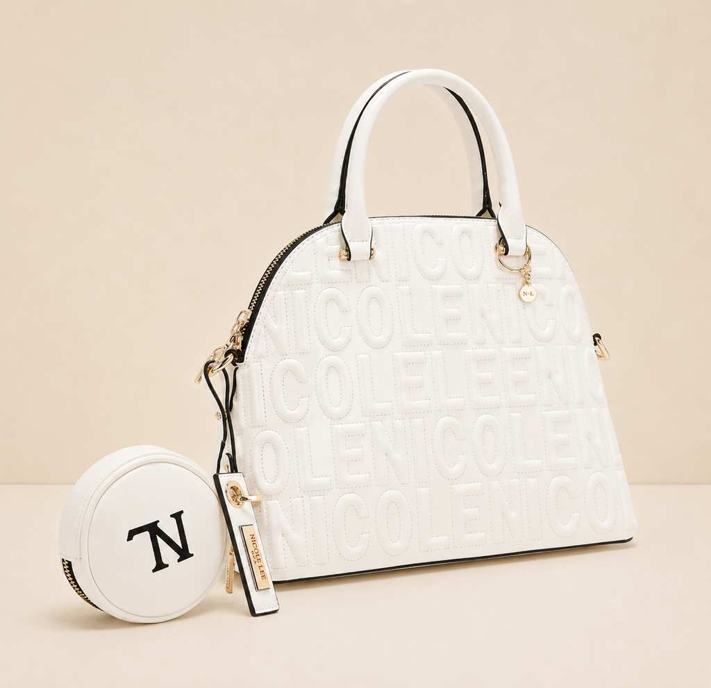 EMBOSSED LOGO DOME BAG