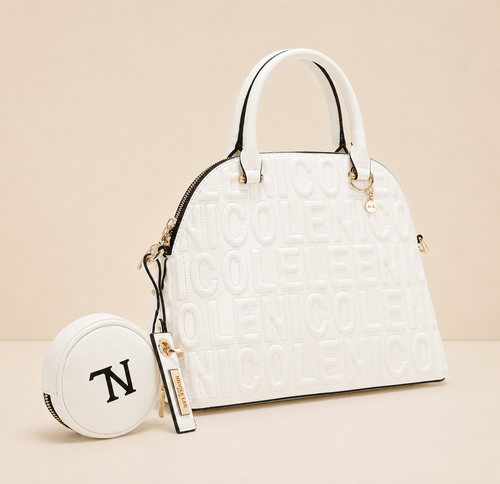 EMBOSSED LOGO DOME BAG