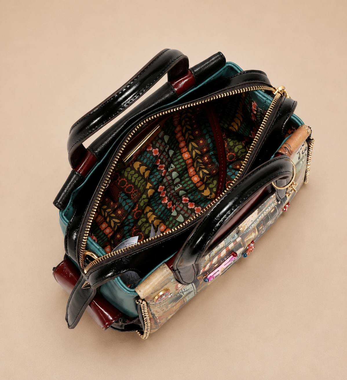 VIRTUAL FRIEND-SMALL CONVERTIBLE BACKPACK / HANDBAG-NICOLE LEE